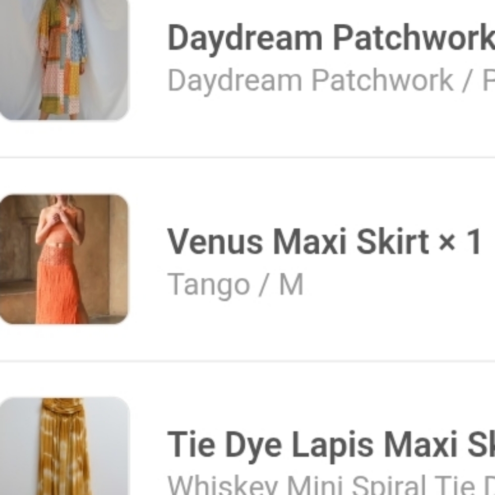 Jen's Pirate Booty Venus Maxi Skirt In Tango Orange - Picture 13 of 13